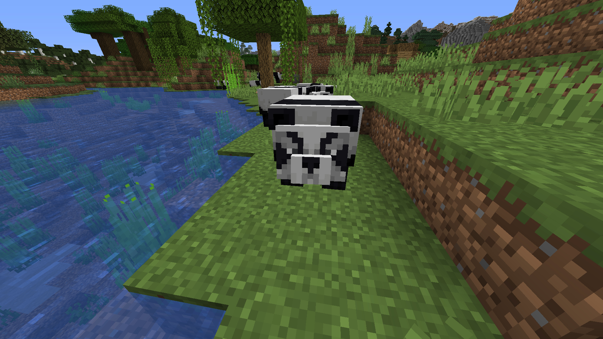 What is the title of this picture ? Minecraft 1.14/1.15 Pandas, Neue Dörfer, Füchse und mehr! - MyFTB